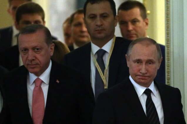 Владимир Путин и Реджеп Эрдоган