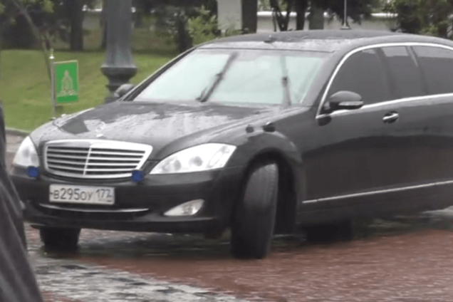 Машина патриарха Кирилла