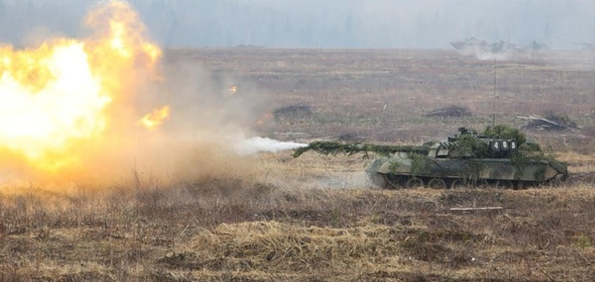 Выстрел из танка