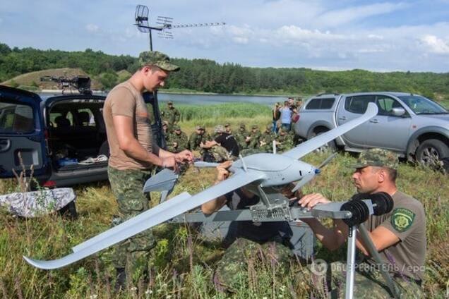 Дрон на Донбассе