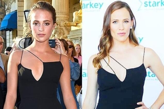 Алисия Викандер и Дженнифер Гарнер