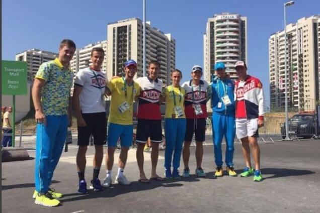 Сборные Украины и России