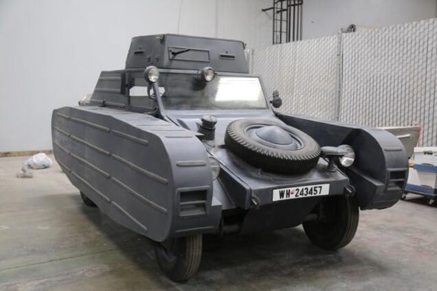Импровизированный танк Volkswagen Typ 82 выставлен на торги в eBay: фото