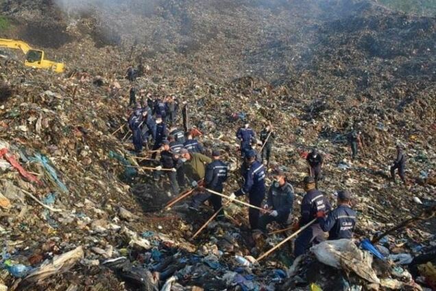 Свалка под Львовом