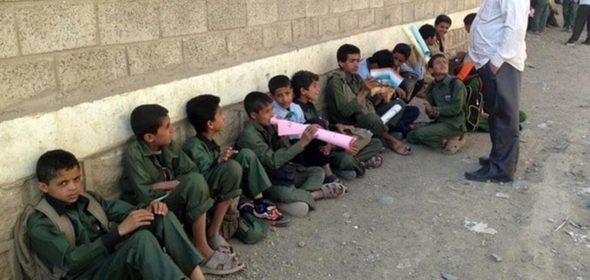 Йеменские школьники