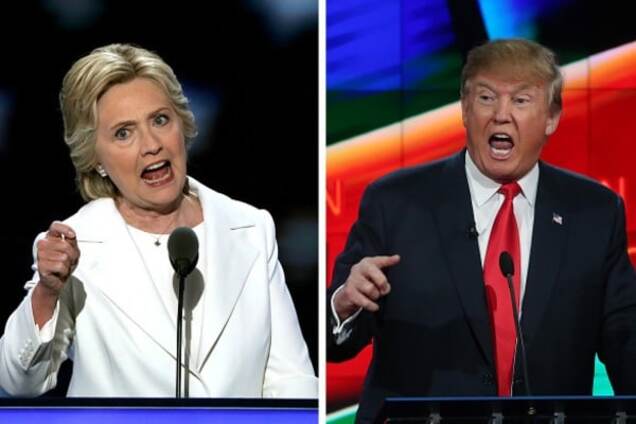 Клинтон и Трамп