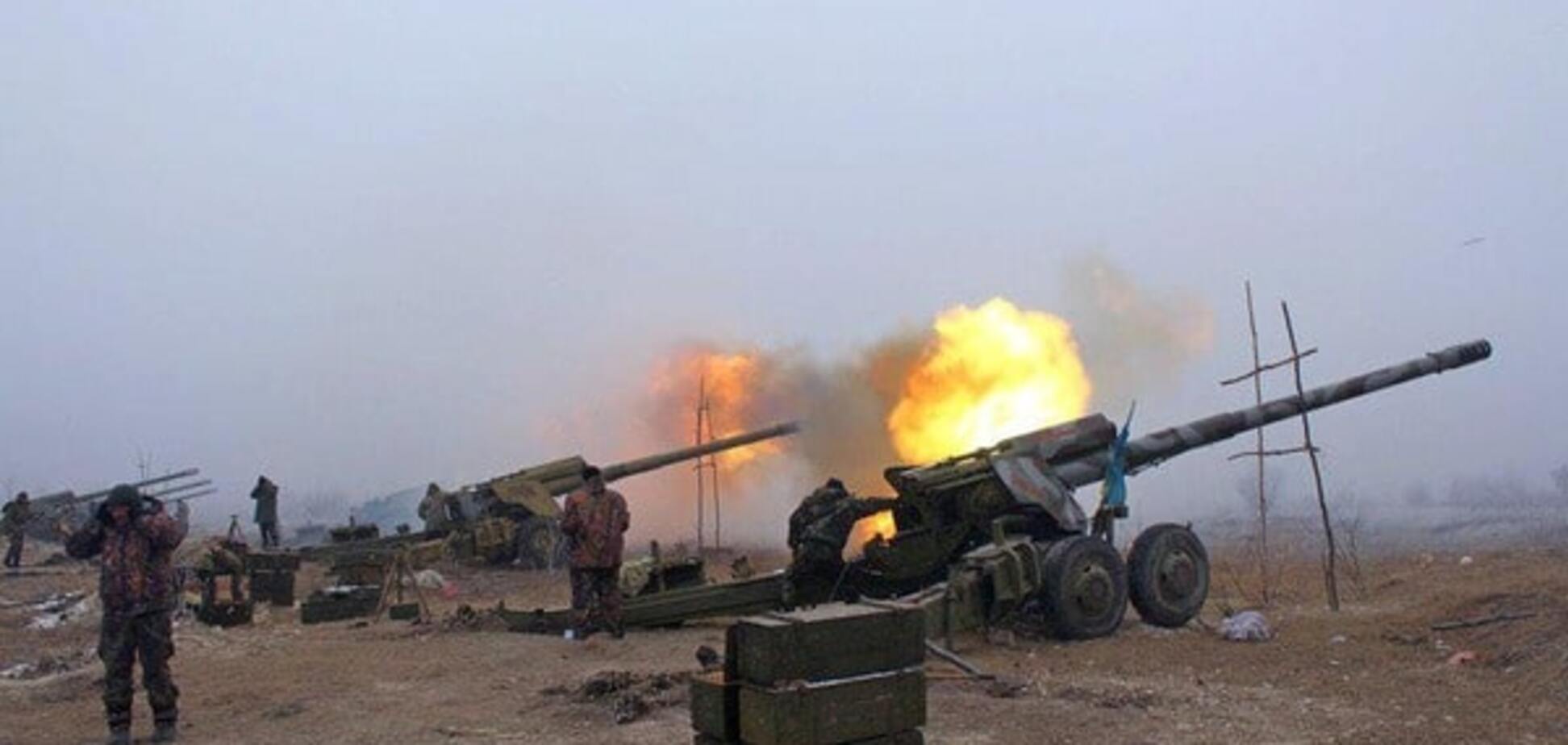 Тяжелая артиллерия на Донбассе