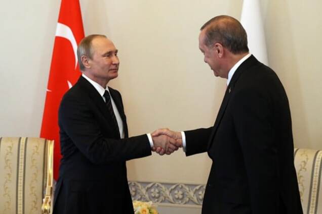 Владимир Путин и Реджеп Эрдоган