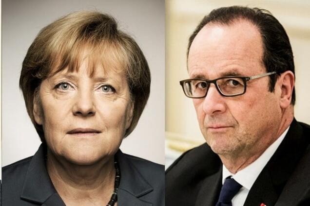 Ангела Меркель, Франсуа Олланд