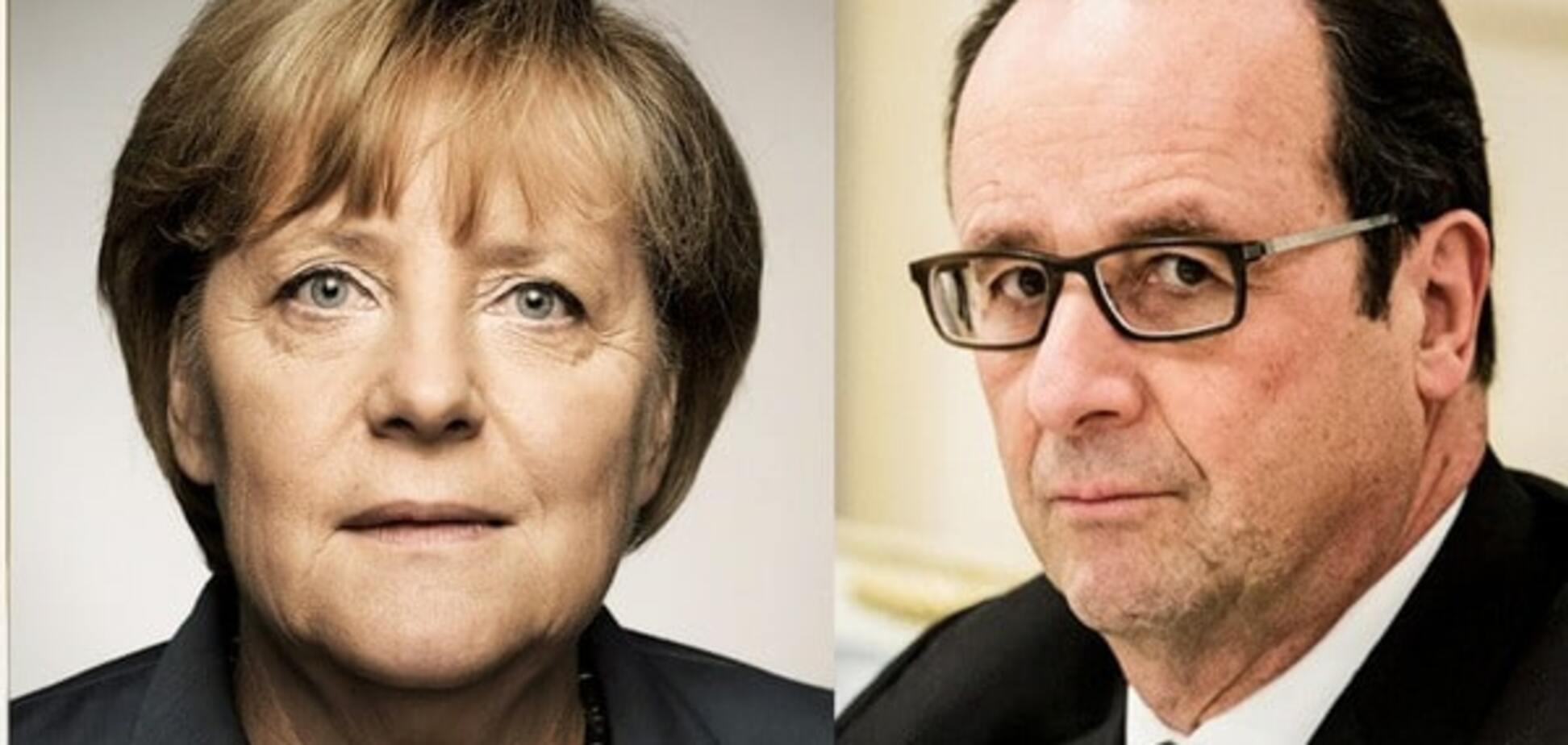Ангела Меркель, Франсуа Олланд
