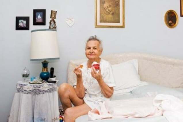 Онкобольная бабушка