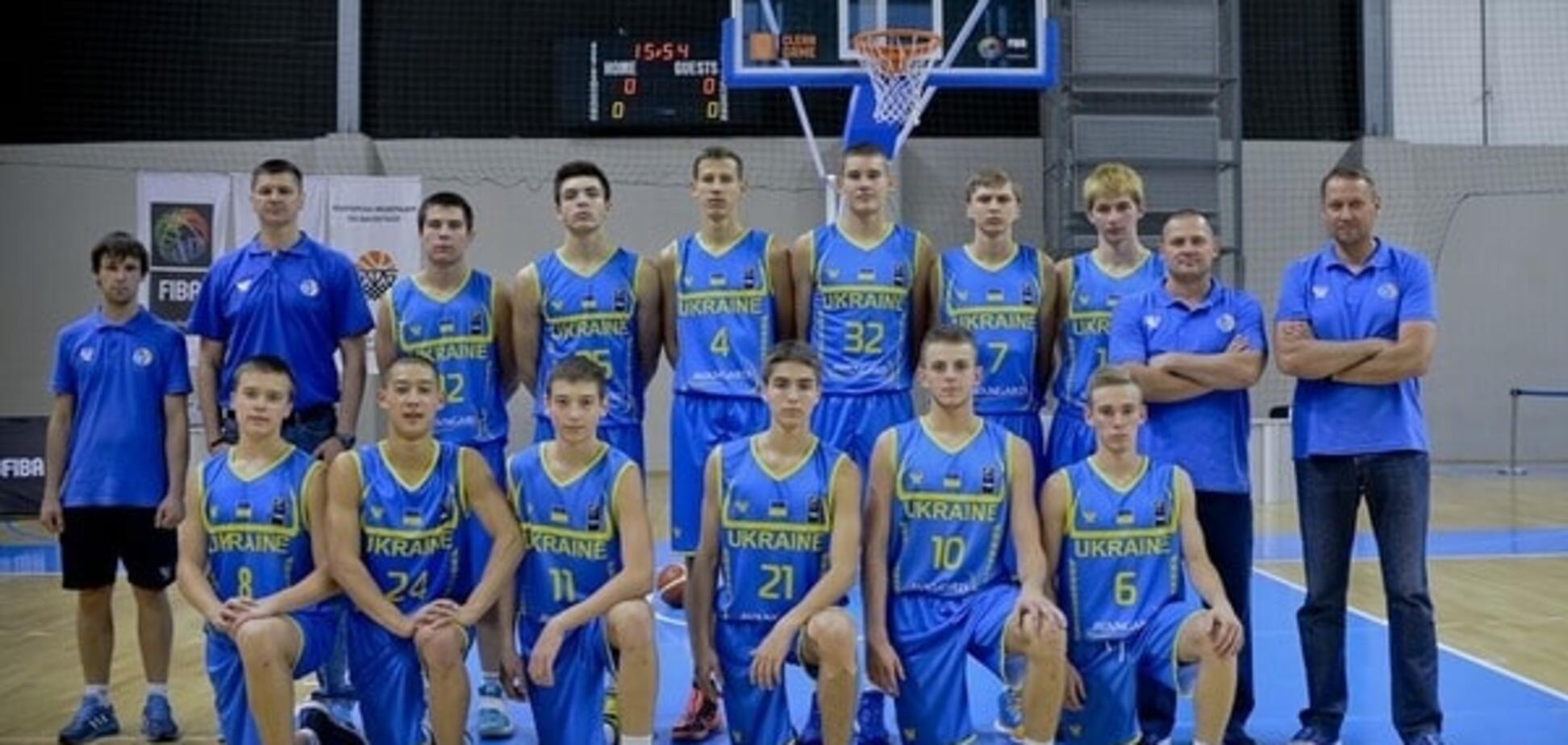 Сборная Украины по баскетболу U16