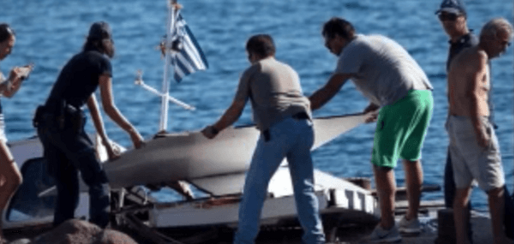 Авария у берегов Греции