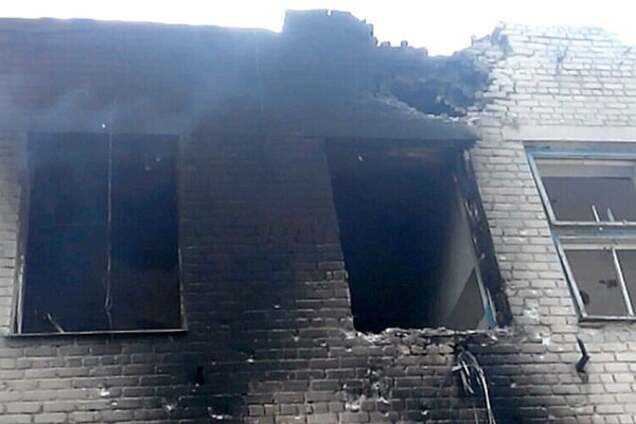 Военные показали последствия обстрела террористами Марьинки: фотофакт