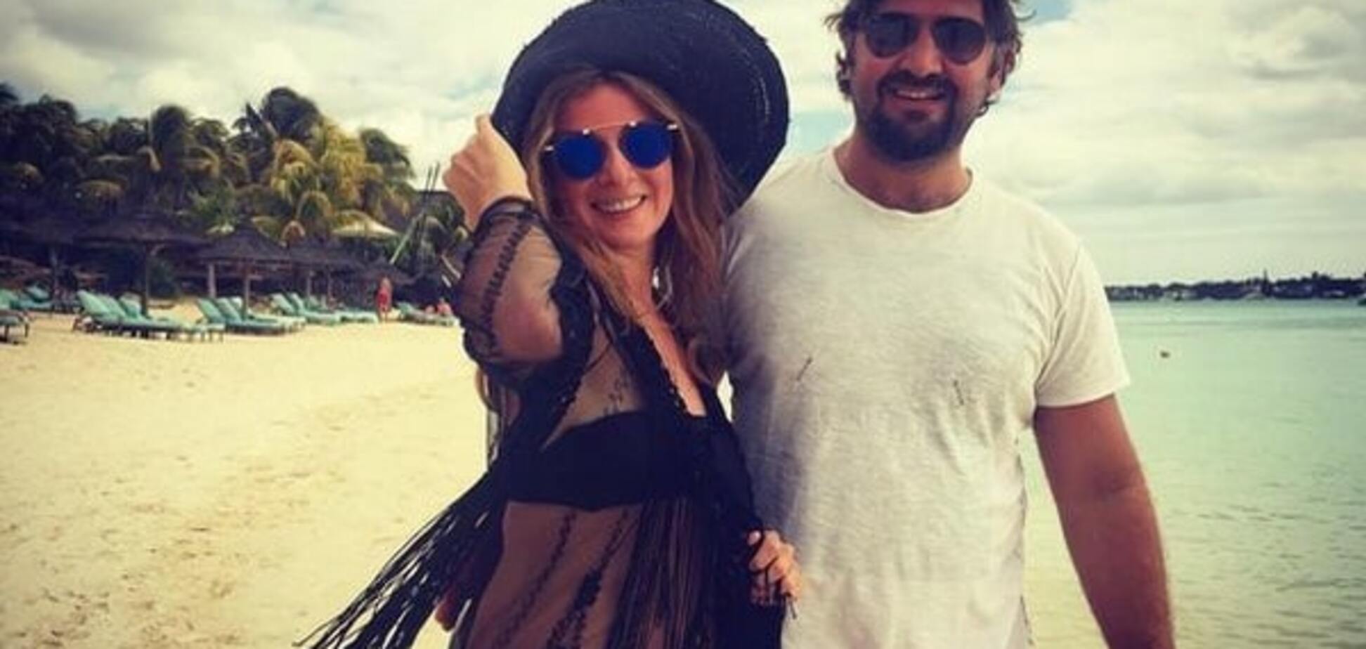 Жанна Бадоева с мужем