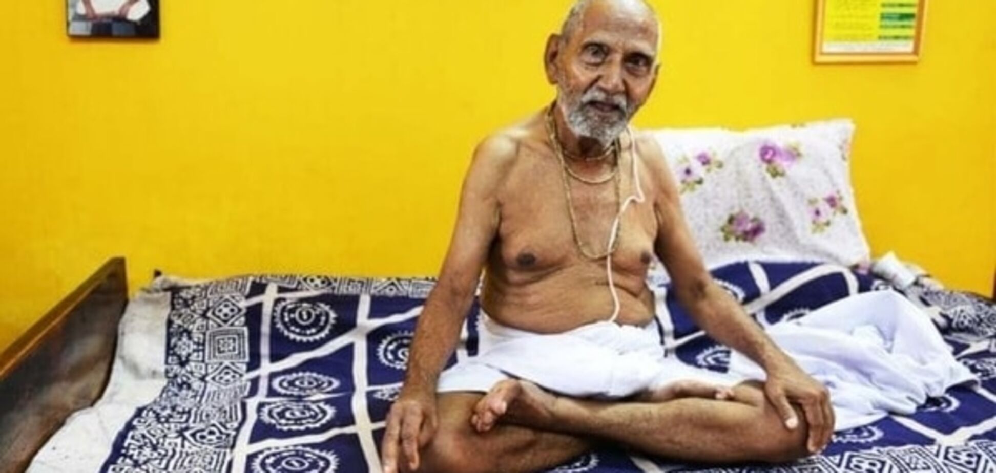 Секреты долголетия: 120-летний индийский монах назвал три ключевые условия продления жизни