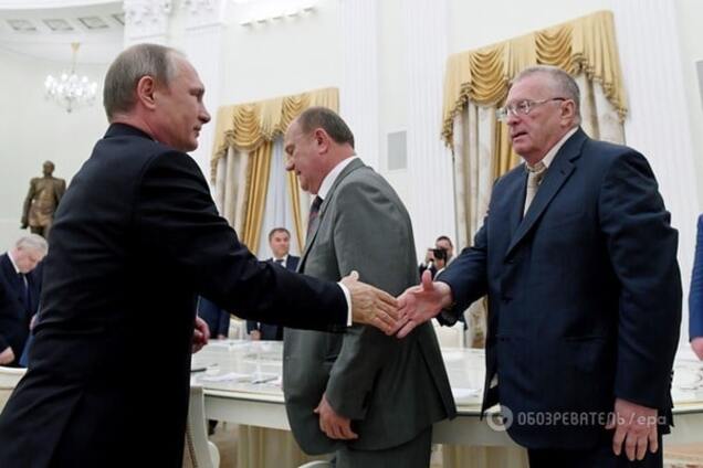 путин жириновский