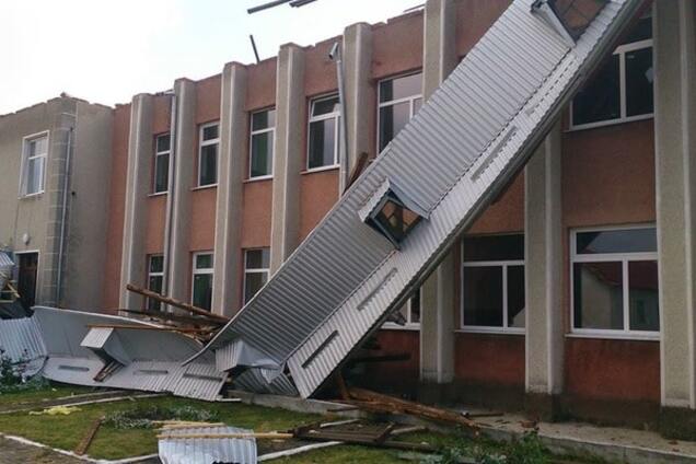 ураган на Прикарпатье