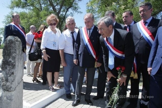 Французская делегация в Крыму