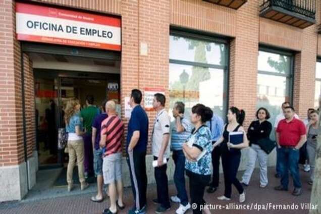 Безробіття у Іспанії сягнуло семирічного мінімуму