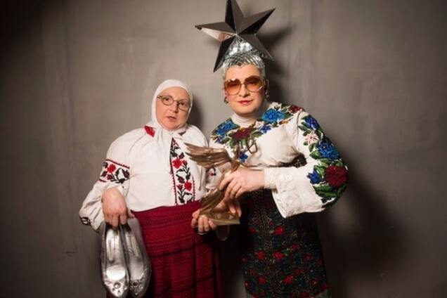 Белоконь и Сердючка