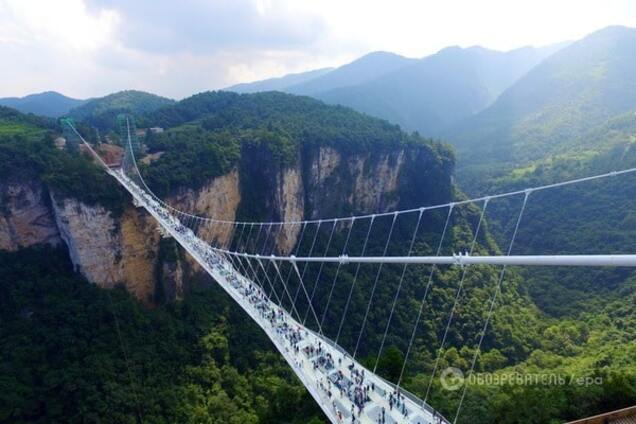 Самый большой стеклянный мост