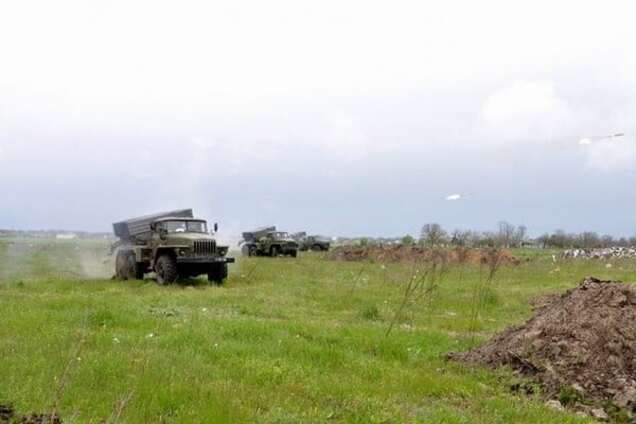 техника террористов на Донбассе