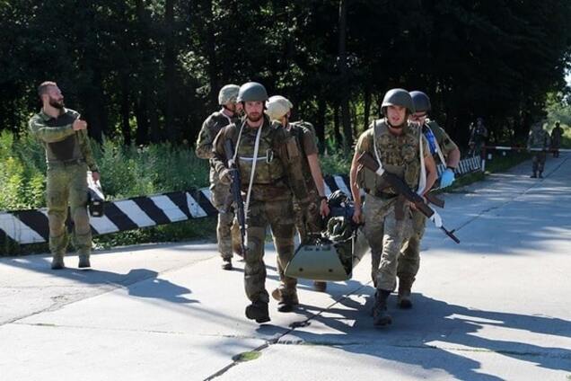 Украинские военнослужащие