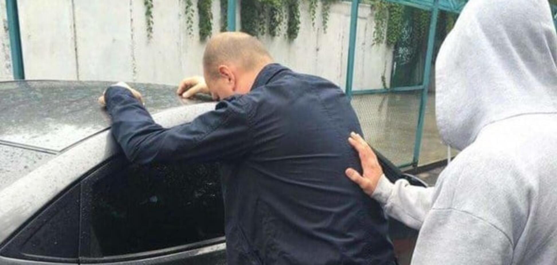 Задержание коррупционера