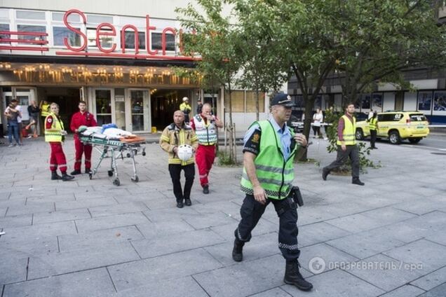 Авария в Норвегии