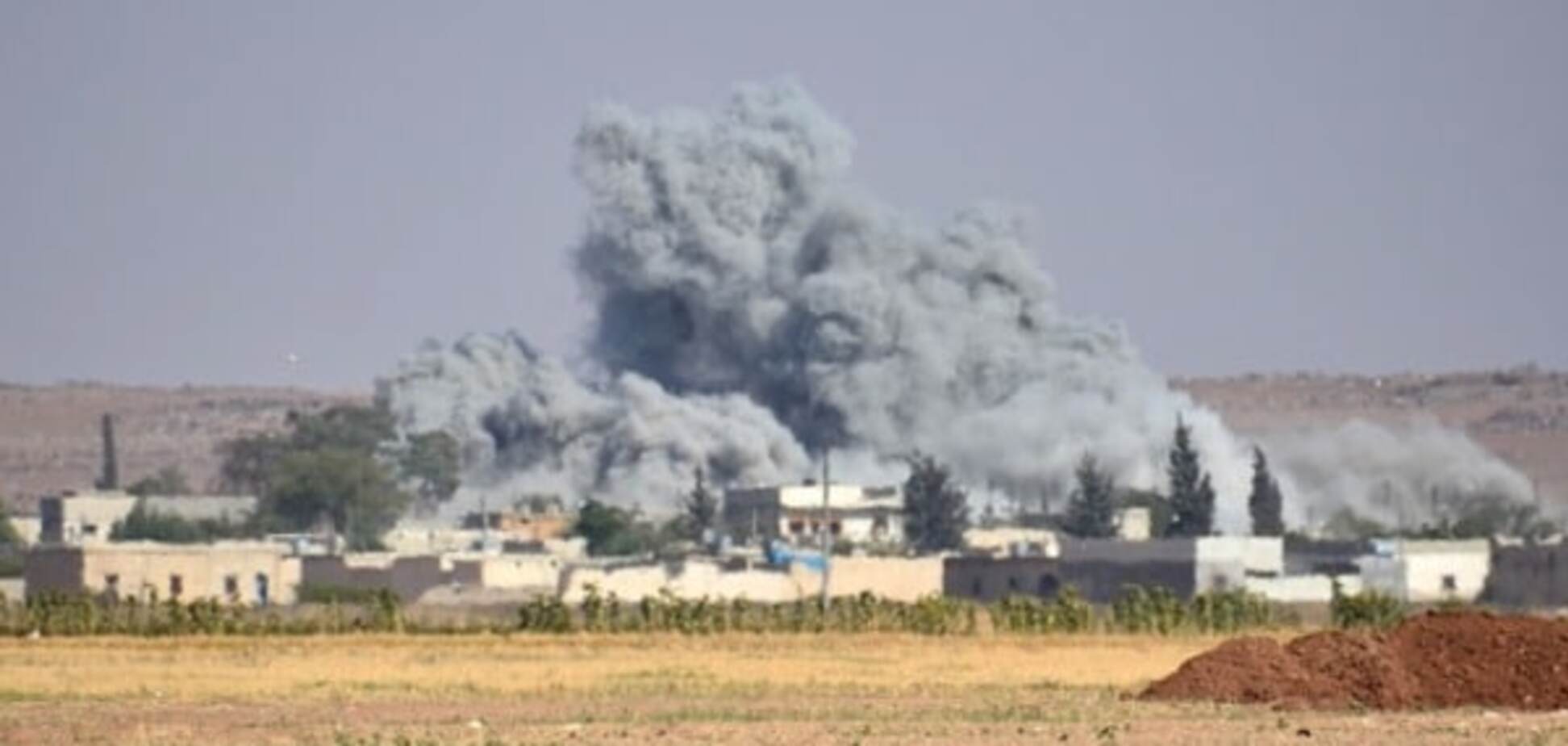 Бомбардування авіацією РФ мирного міста в Сирії