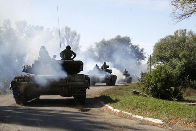 Російські танки на сході України