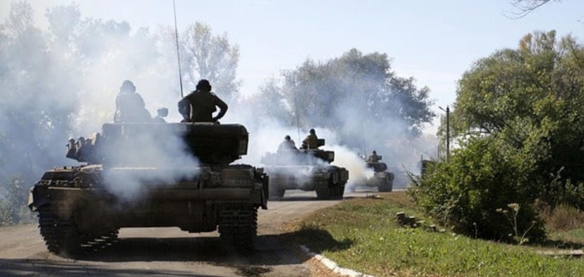 Російські танки на сході України