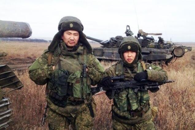 Военные буряты на Донбассе
