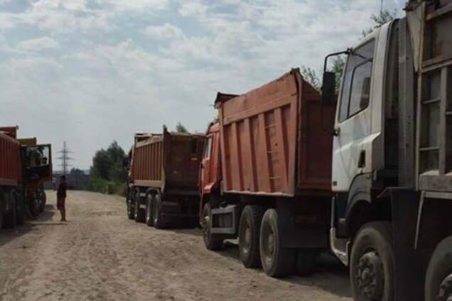 добыча песка