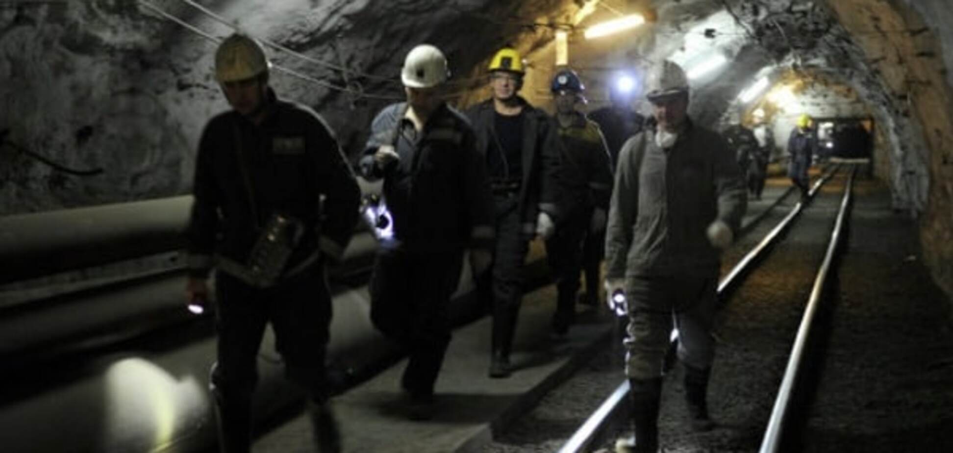 Российские шахтеры