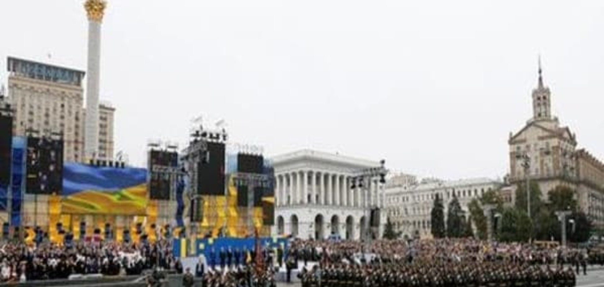 До Дня незалежності України в Києві пройшов військовий парад