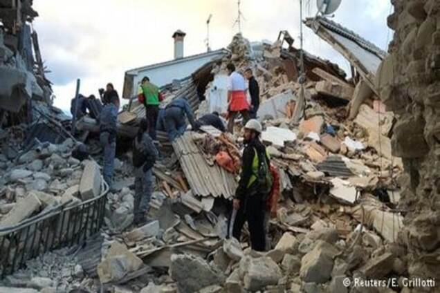 Кількість загиблих внаслідок землетрусу в Італії перевищила 70 осіб