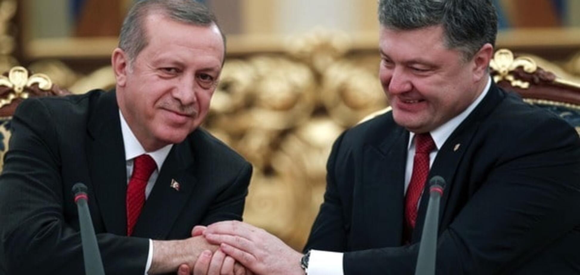 Эрдоган и Порошенко