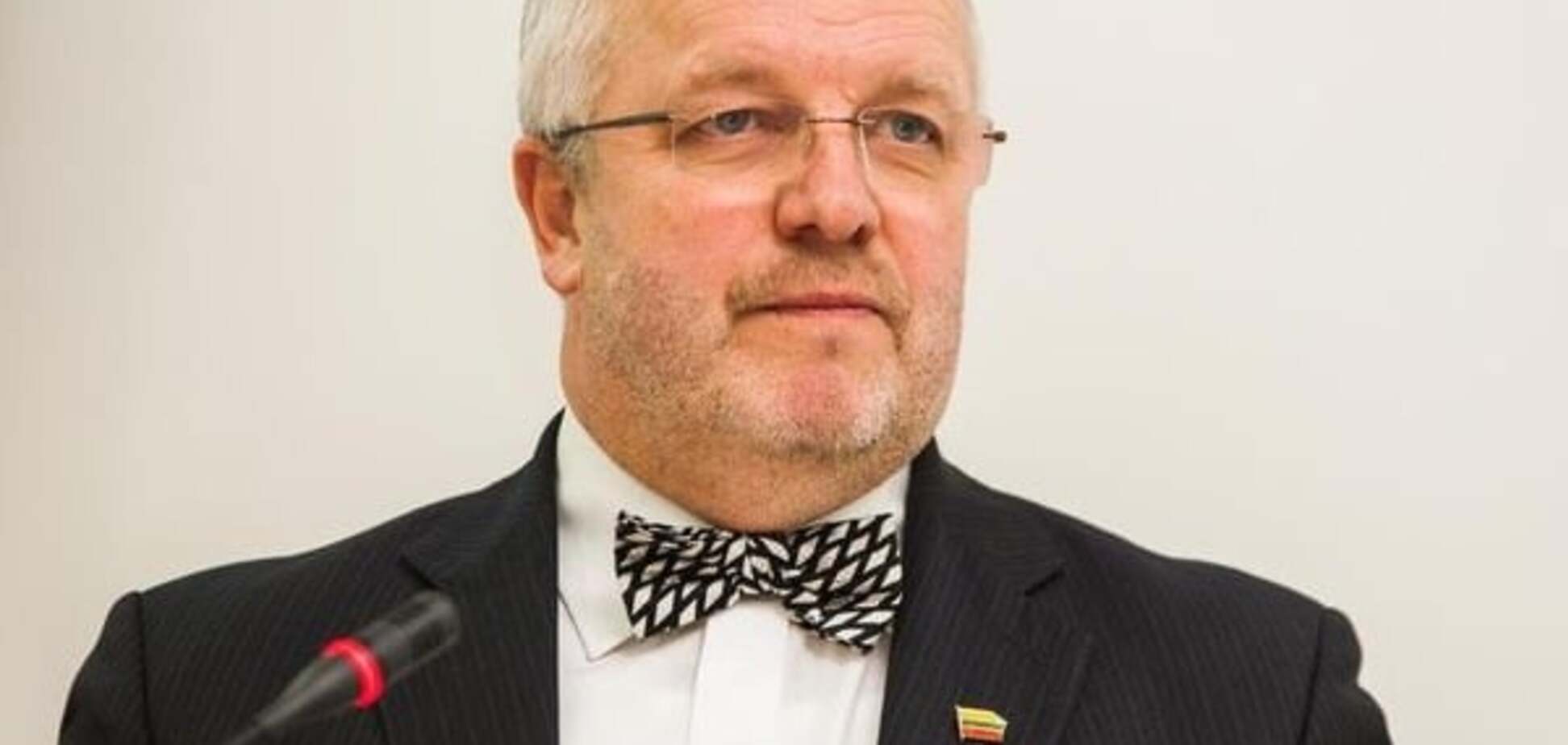 Министр обороны Литвы Олекас Юозас