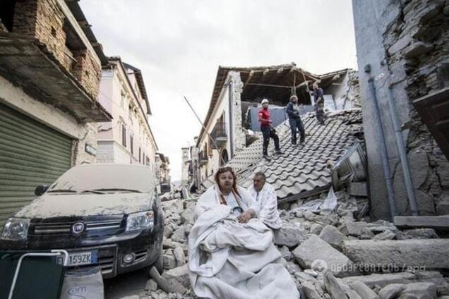 Землетрясение в Италии