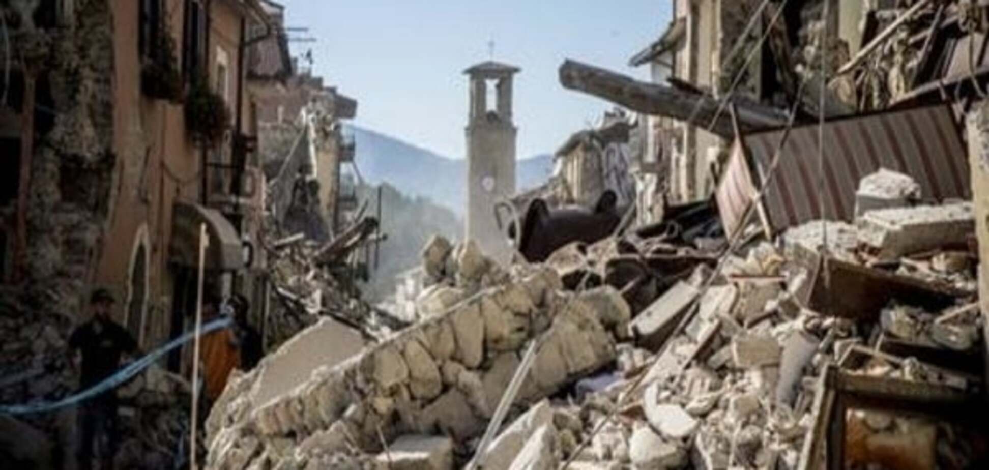 Спустошливий землетрус у Італії пошкодив близько 300 історичних будівель