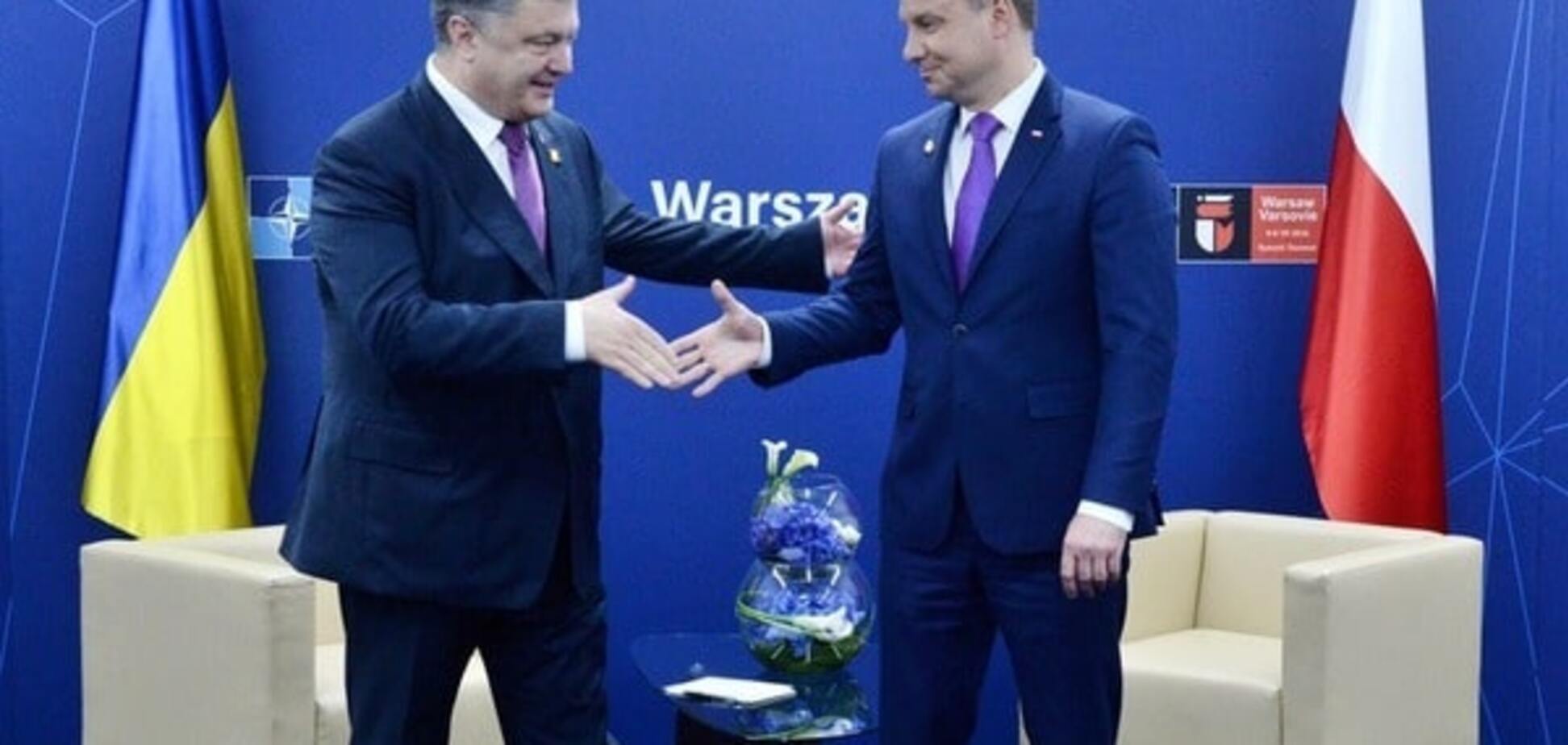 Анджей Дуда и Петр Порошенко