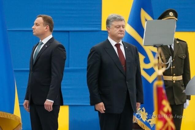 Анджей Дуда и Петр Порошенко