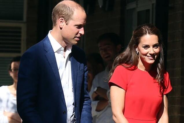 Кейт Миддлтон с принцем Уильямом