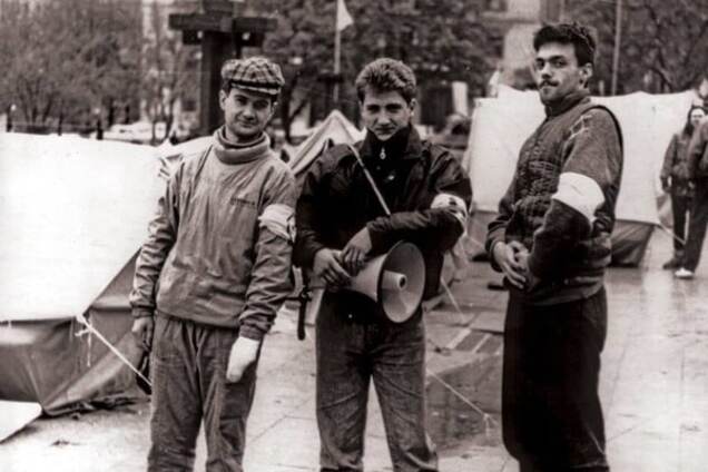 Олег Тягнибок в молодости