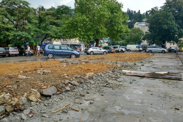 Строительство \'инновационной\' парковки