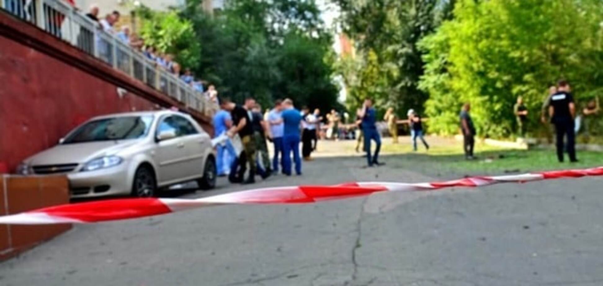 Взрыв в Донецке