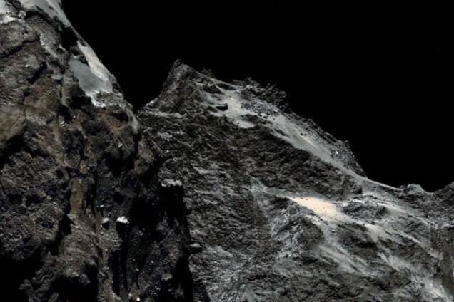 Причиной выброса на комете Чурюмова — Герасименко стал оползень