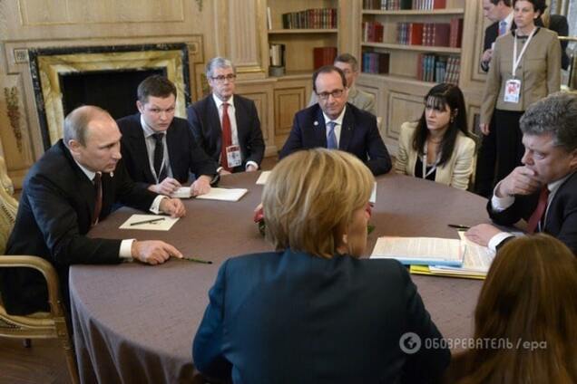 Порошенко и Путин